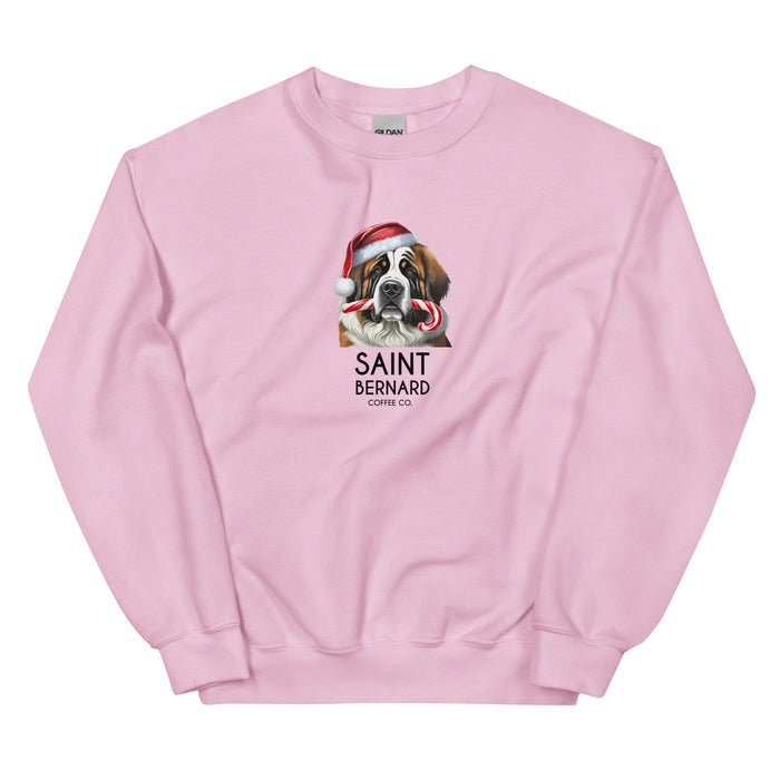 Santa's Saint Bernard Sweatshirt