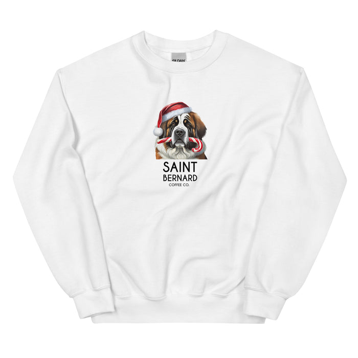 Santa's Saint Bernard Sweatshirt