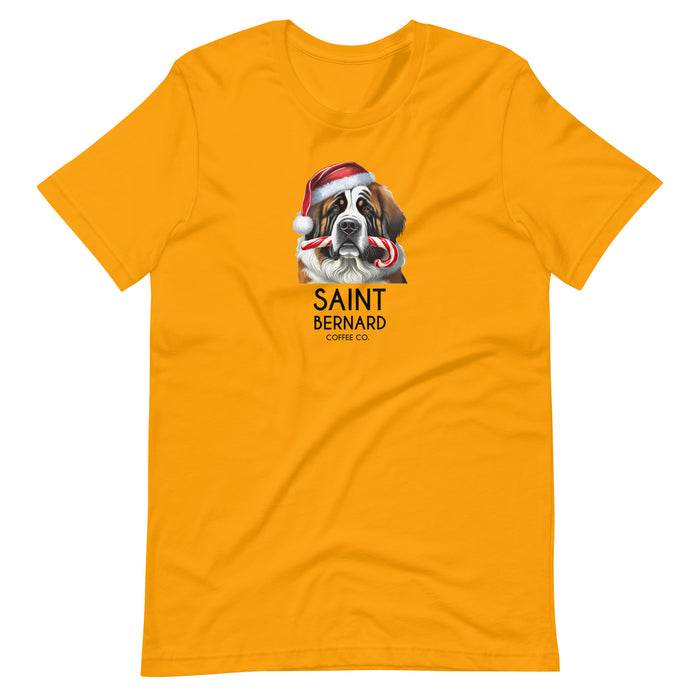 Santa's Saint Bernard Tee