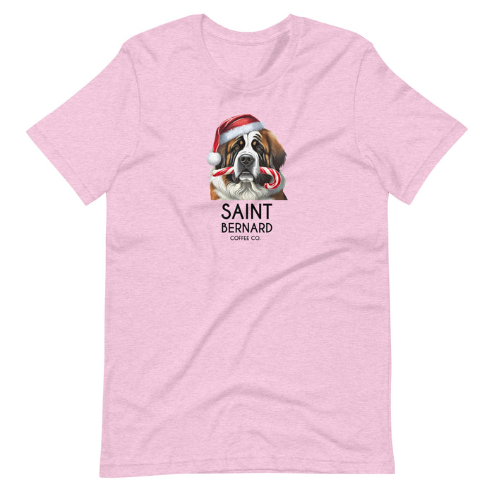Santa's Saint Bernard Tee