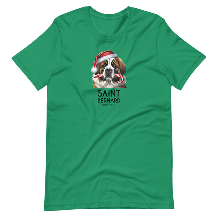Santa's Saint Bernard Tee