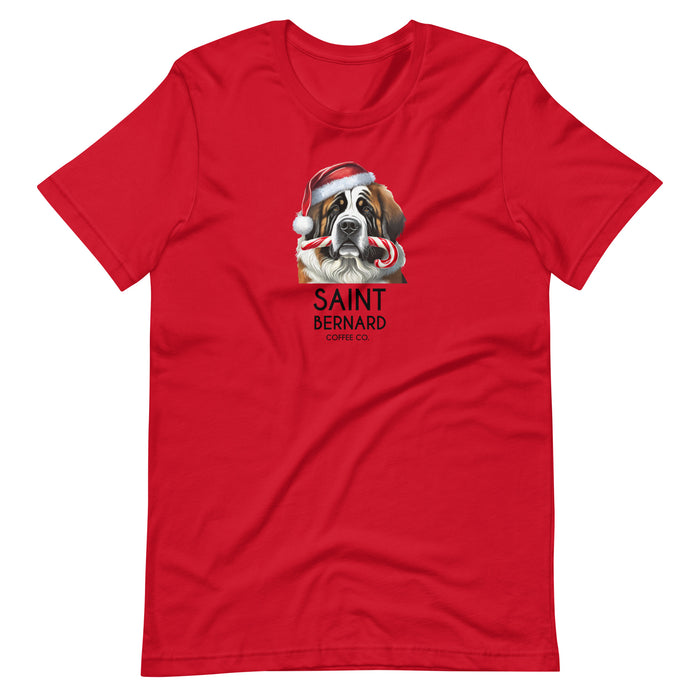 Santa's Saint Bernard Tee