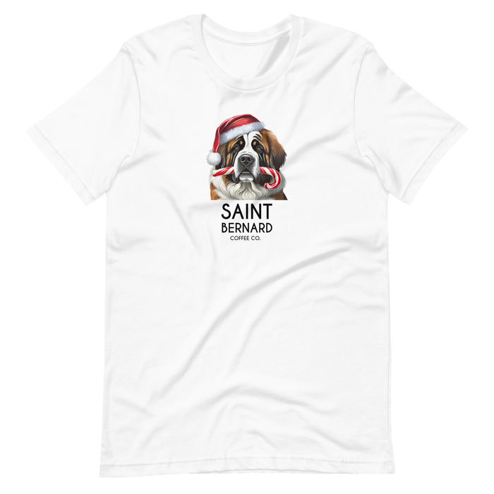 Santa's Saint Bernard Tee