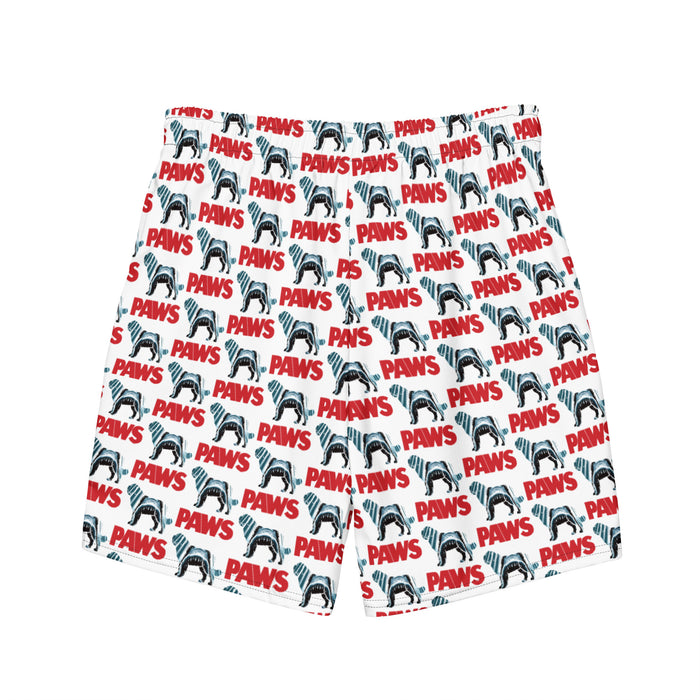 "PAWS" Swim Trunks