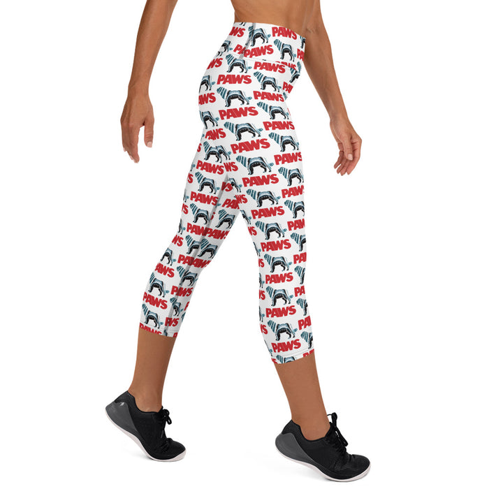 "PAWS" Capri Leggings