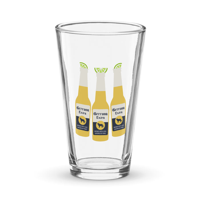 GrrrRona Pint Glass