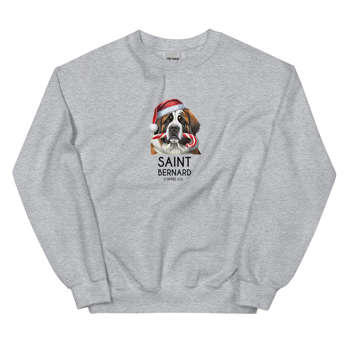 Santa's Saint Bernard Sweatshirt