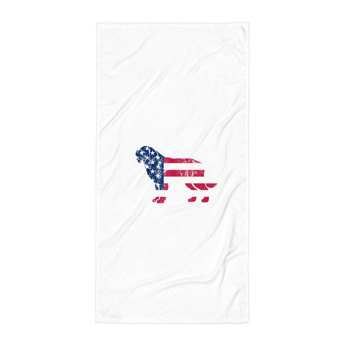 "American Saint" Beach Towel